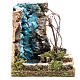 Waterfall with start of river, nativity accessory measuring 13x12x10cm s1
