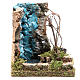 Cascata con inizio fiume per presepe 13x12x10 s1