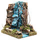 Cascata con inizio fiume per presepe 13x12x10 s2