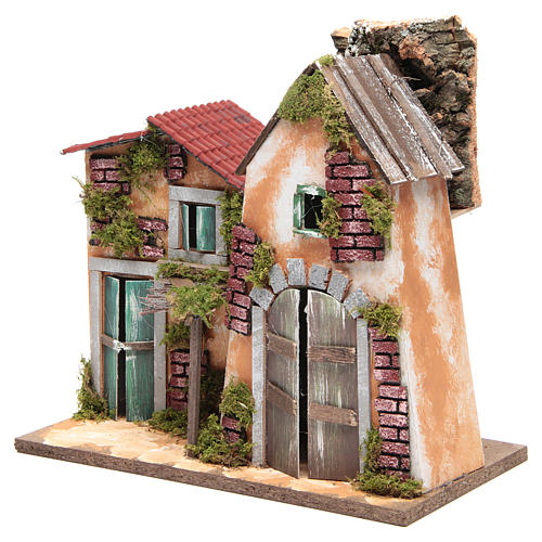 Casolare del presepe 32X33X18 cm 2