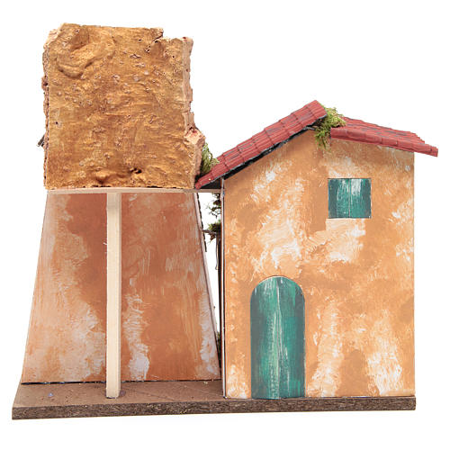 Nativity farmhouse 31x33x18cm 4