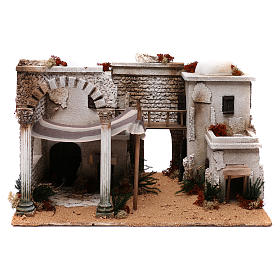 Ambientazioni, botteghe, case, pozzi: Ambientazione araba per presepe 31x50x36 cm