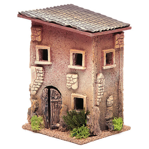 Haus Krippe 23x15x12cm 2