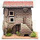 Nativity setting, house with stairs measuring 23x23x10cm s1