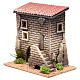 Nativity setting, house with stairs measuring 23x23x10cm s2