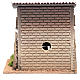 Nativity setting, house with stairs measuring 23x23x10cm s4
