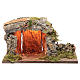 Cabana presépio 18x33x23 cm com ponto luminoso s1