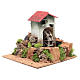 Water mill for nativities measuring 23x25x25cm s3