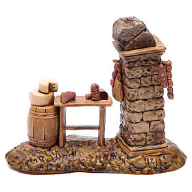 Banco del salumiere per presepe Moranduzzo cm 10