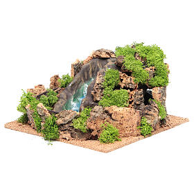 Wodospad do szopki, 14x25x25 cm