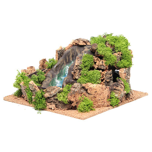 Wodospad do szopki, 14x25x25 cm 2