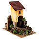 Water mill for nativities 16x25x17cm s3