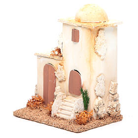Casa árabe miniatura para presépio, medidas: 14x11x8 cm