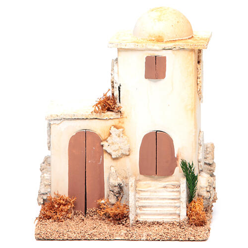 Casa árabe miniatura para presépio, medidas: 14x11x8 cm 1