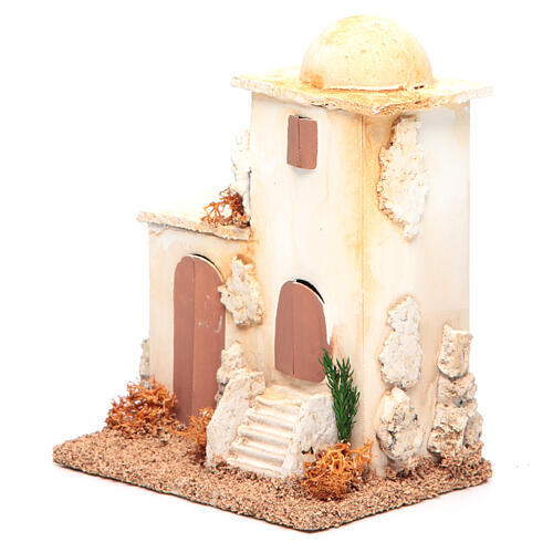 Casa árabe miniatura para presépio, medidas: 14x11x8 cm 2