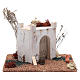 Casa Araba per presepe in polistirene 25x20xh15 cm s1