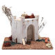 Polystyrene Arabian house for nativity scene setting 25x20xh15 cm s1