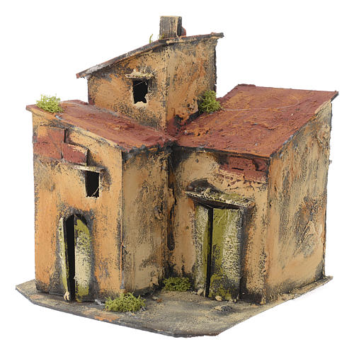 Nativity scene farmhouse 25x20x25 cm 2