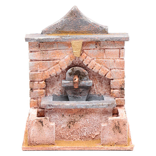 Brunnen mit Pumpe für Figuren von 10-12 cm, 20x15x15 cm 1