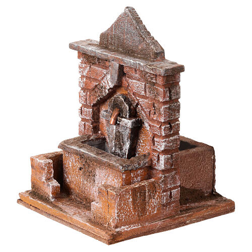 Krippenbrunnen, elektrisch, 20x15x15 cm, für 10-12 cm Krippe 3