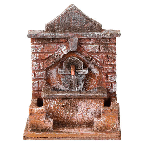 Fountain with pump 20x15x15 cm 1