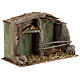 Nativity scene stable with trough and barn 18,5x29x14,5 cm s3