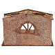 Stable with arched window 18x29x15 cm s4