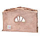 Stable with arched window 20x35x20 cm s4