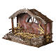 Hut with arched window 20x30x15 cm for nativity scene s2