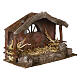 Hut with arched window 20x30x15 cm for nativity scene s3