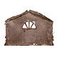 Hut with arched window 20x30x15 cm for nativity scene s5