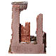 Temple avec colonnes en briques 25x20x15 cm s4