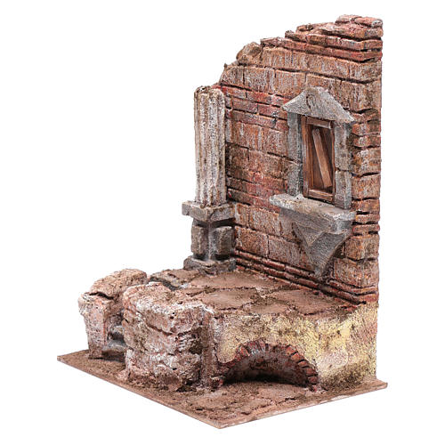Ruinas entrada del templo 25x20x15 cm belén 2