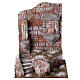 Temple entrance ruins 25x20x15 cm for nativity scene s1