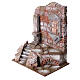 Temple entrance ruins 25x20x15 cm for nativity scene s2