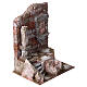 Temple entrance ruins 25x20x15 cm for nativity scene s3