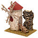 Nativity scene windmill 25x20x15 cm s2