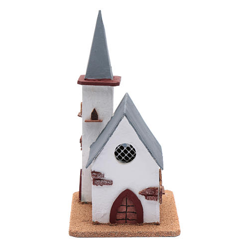 Kirche für Krippe 25x20x15cm 1