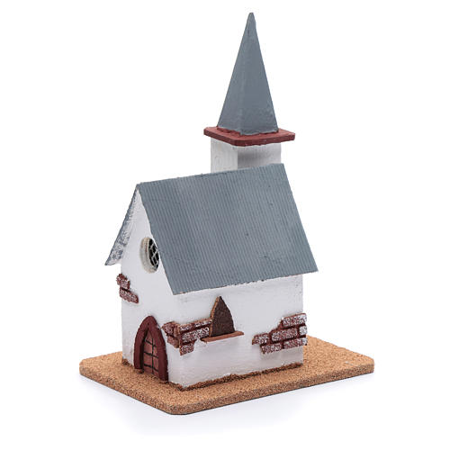Church for nativity scene 25x20x15 cm 2