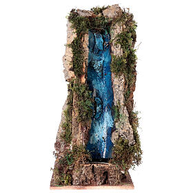 Tall Waterfall for Nativity 50x20x30 cm
