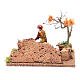 Paysan dans le potager pour crèche 15,5x19x15 cm s4