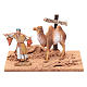 Pilgrim with camel 10x20x15 cm s1
