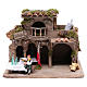 Taberna con tomador para belén 20x30x20 cm s1