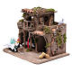 Taberna con tomador para belén 20x30x20 cm s2