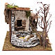 Farmhouse in gypsum with olive grove for nativity scene  20x30x25 cm s4