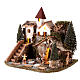 Nordic nativity scene village  20x25x20 cm s3