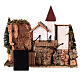Nordic nativity scene village  20x25x20 cm s6