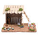 Hut with vegetable garden for nativity scene 20x25x20 cm s1