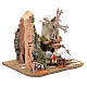 Nativity scene windmill with cart 20x25x20 cm s3