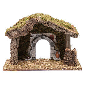 Hut with gypsum arch 25x35x15 cm